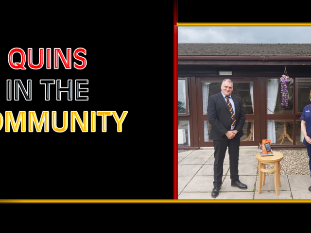Quins in the community #workingtogether