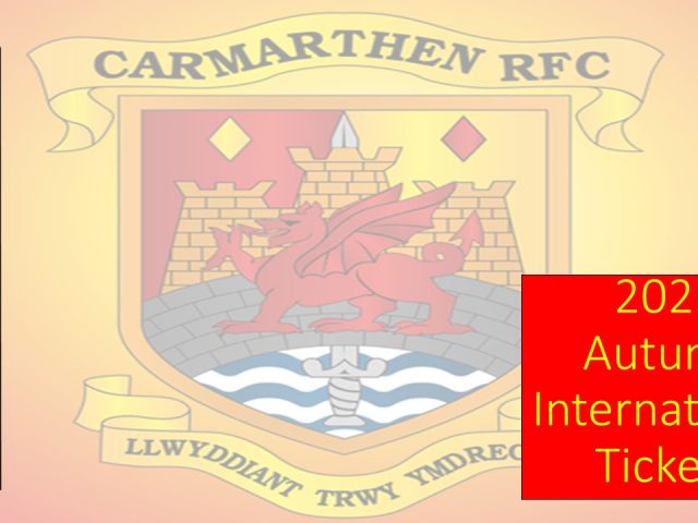 2022 Autumn International Ticket Information