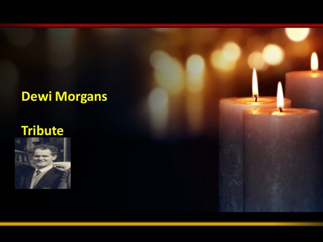 Tribute to former Youth Secretary Dewi Morgans