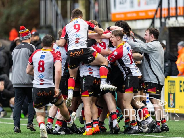 WILSON’S GOLDEN BOOT EARNS QUINS 4 POINTS AT SARDIS.