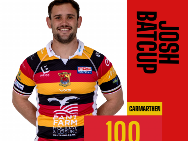 100 up for Josh Batcup