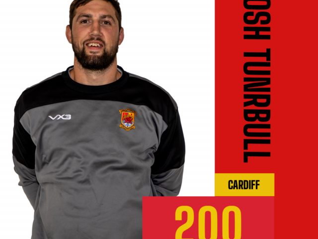 TURNBULL REACHES 200 FOR CARDIFF RUBGY