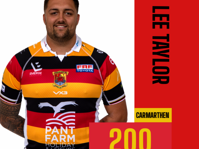 LEE TAYLOR EARNS HIS DOUBLE CENTURY