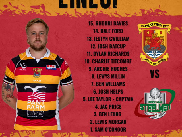 TEAM TO FACE THE STEELMEN ON S4C CLIC