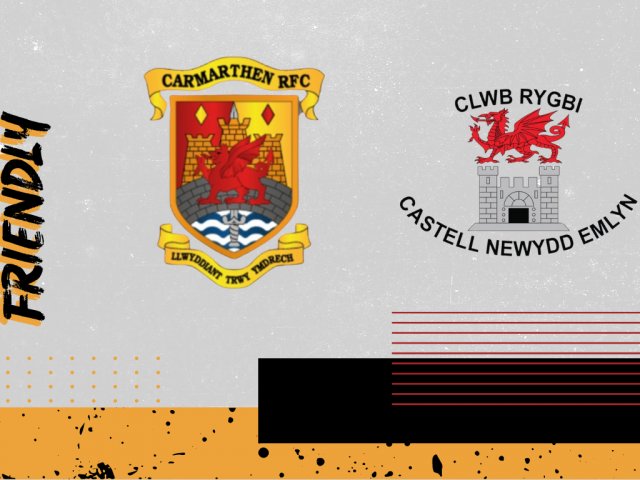 Team to face Newcastle Emlyn – Tîm i wynebu Castellnewydd Emlyn